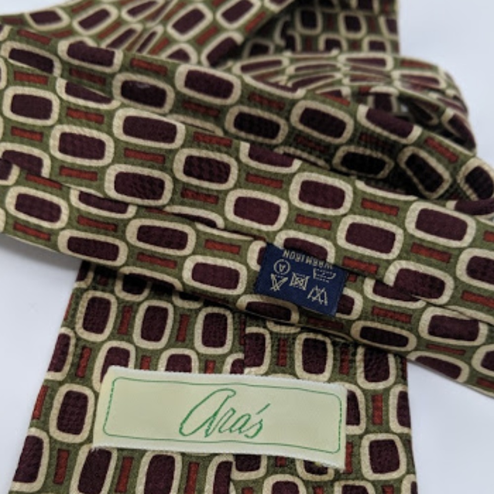 Aras silk tie made in Italy